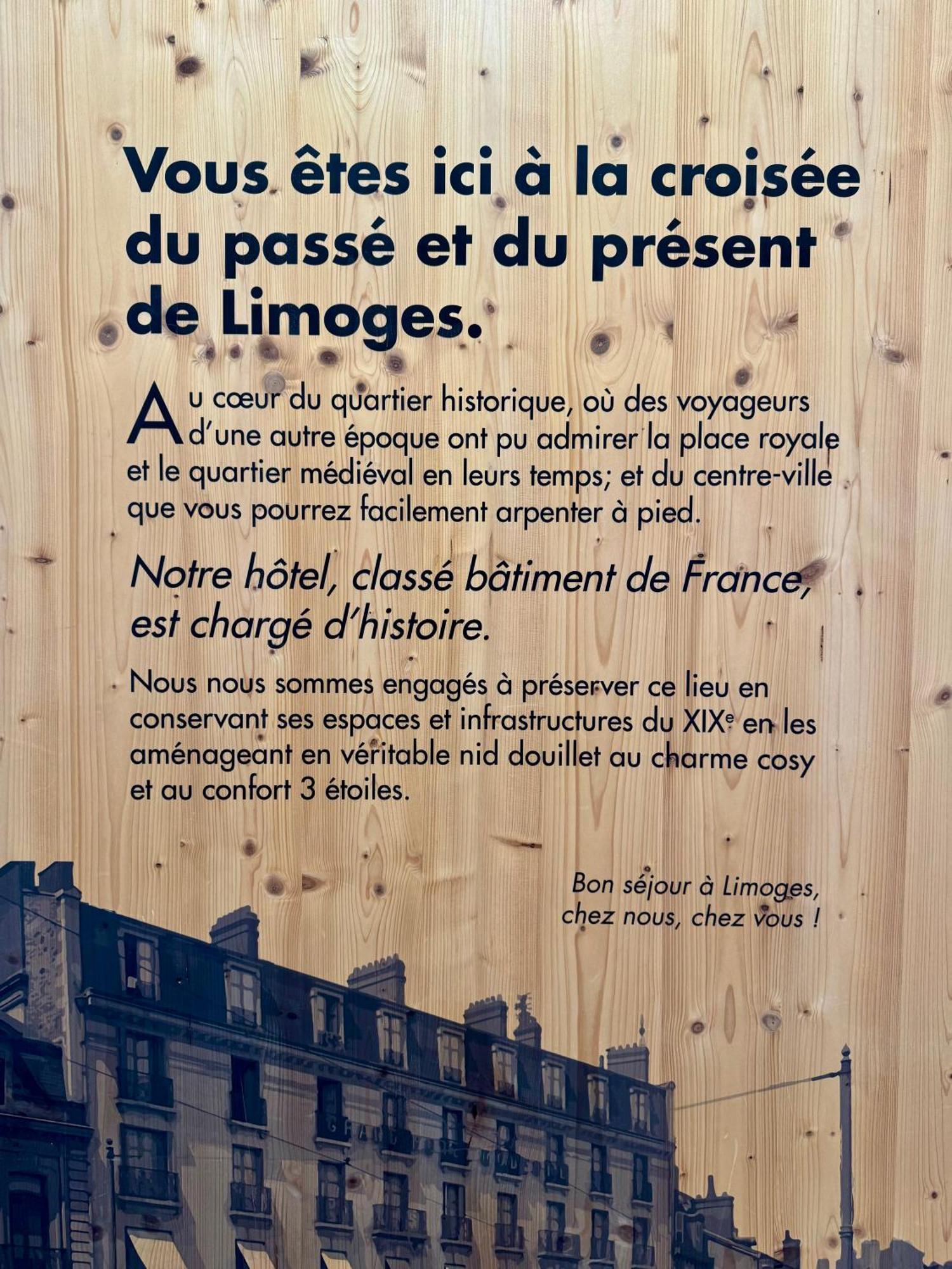 Ibis Limoges Centre Exterior foto